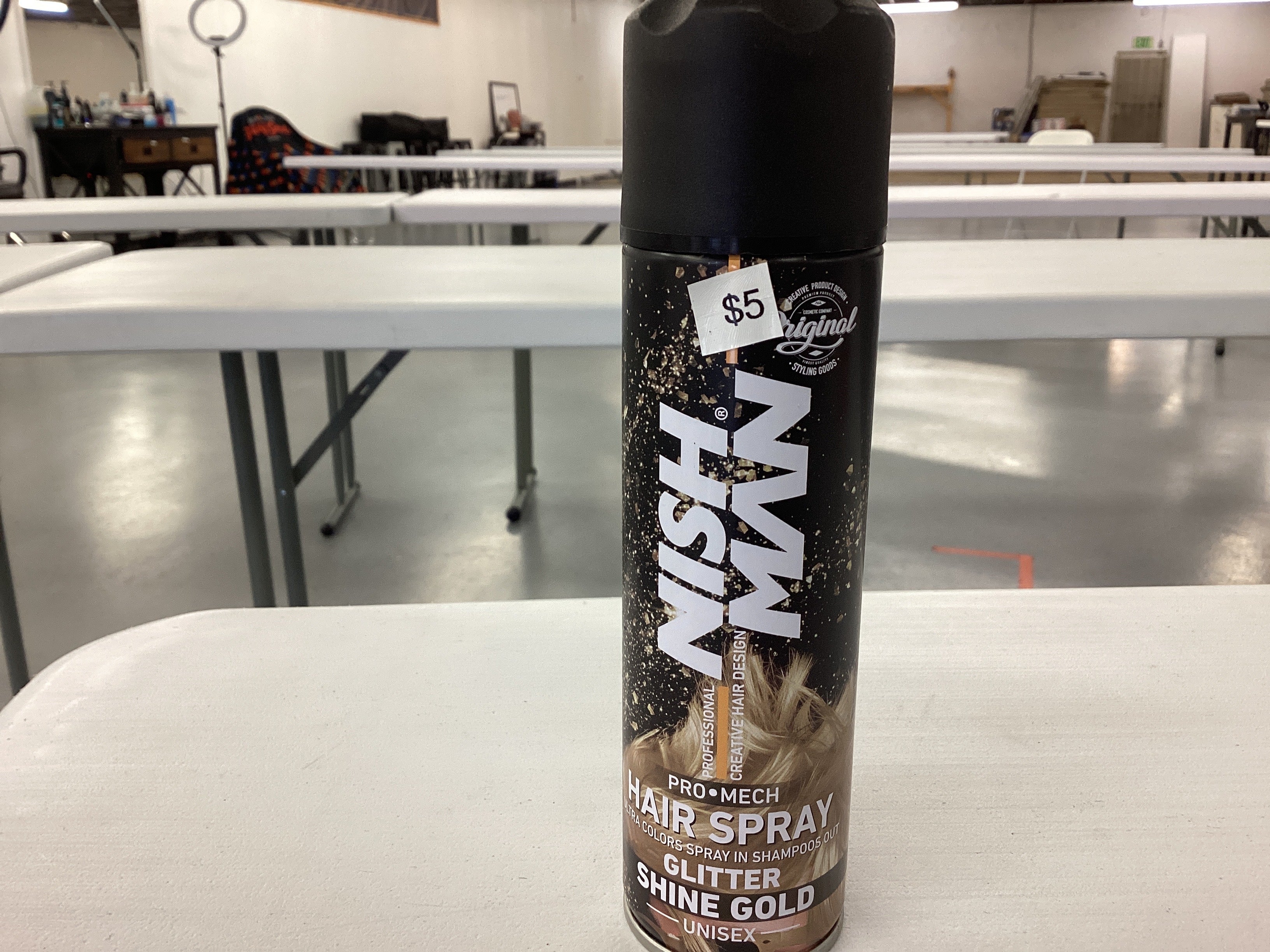 Glitter Hair Spray (Gold)