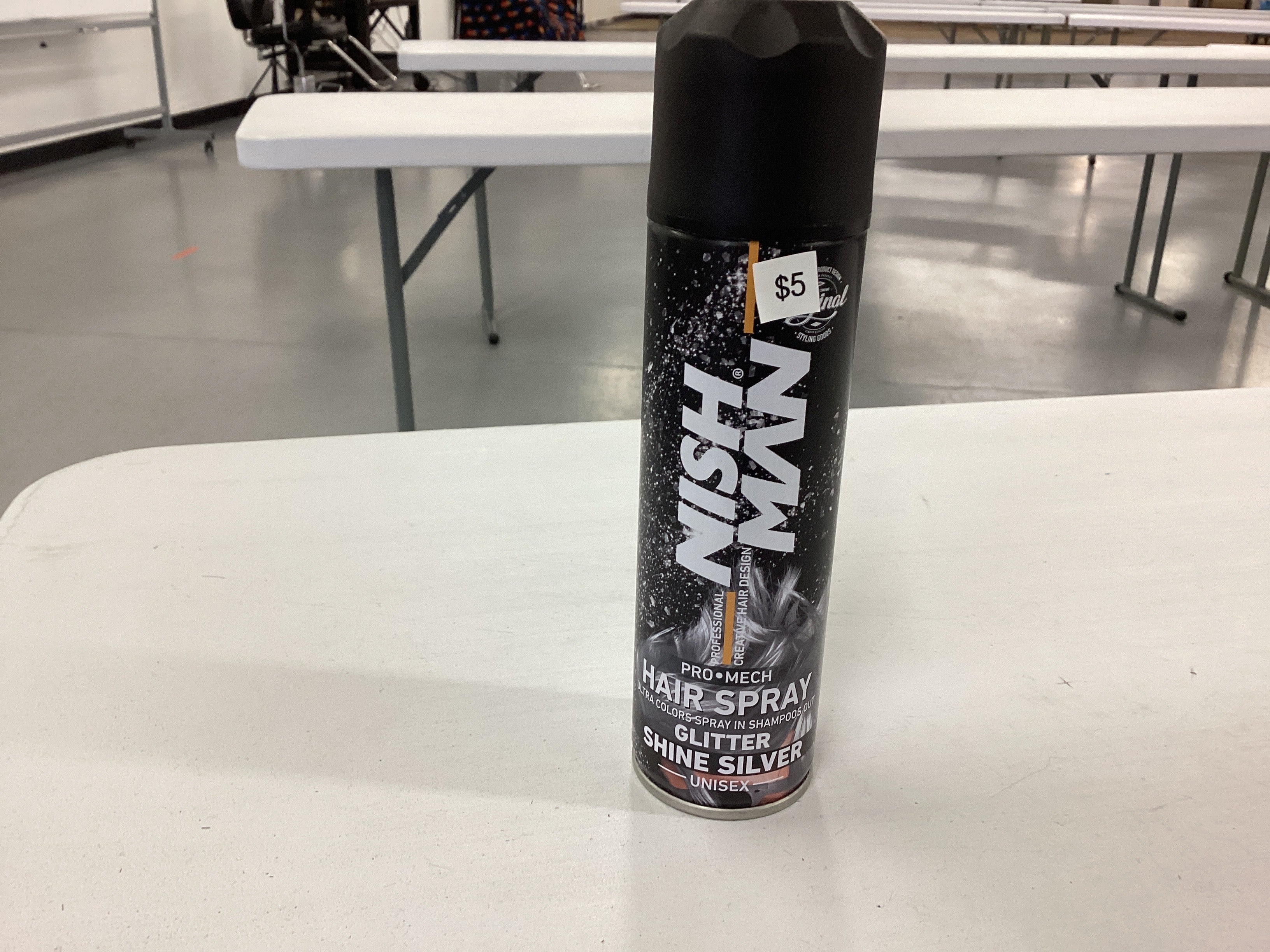 Glitter Hair Spray (Silver)