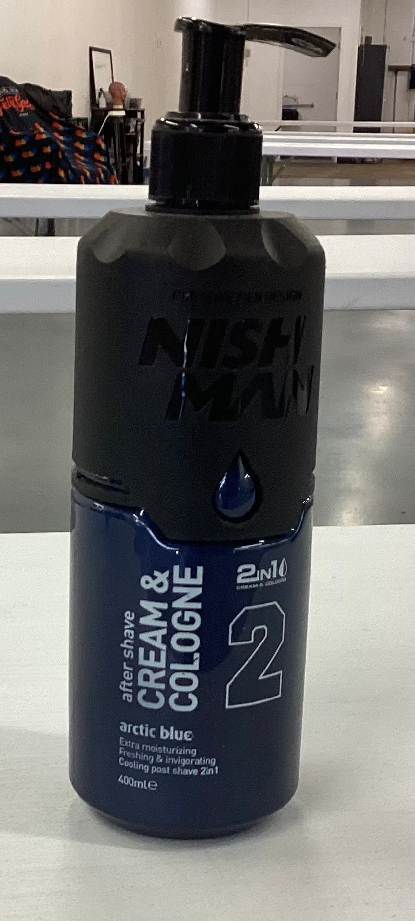 After Shave Cream & Cologne (#2 Arctic Blue)