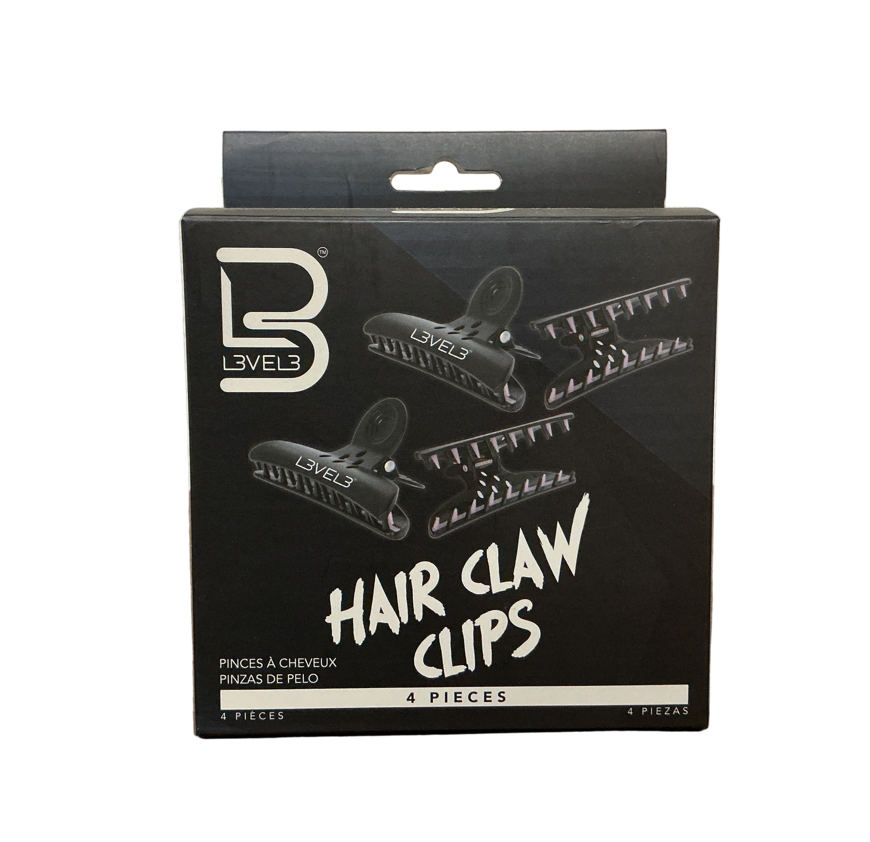 Level3 Hair Claw Clips (4 Pieces)