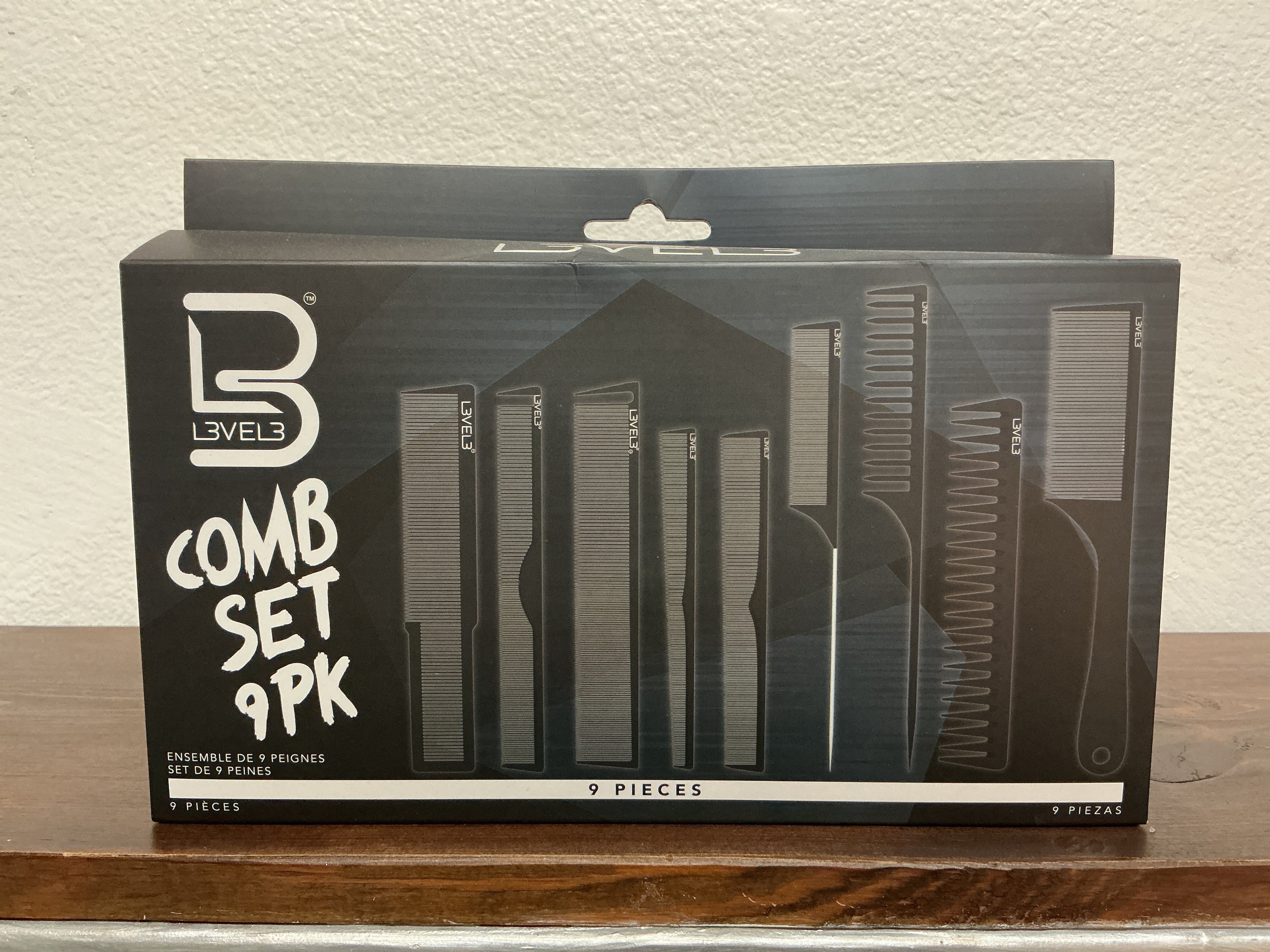 Level3 Comb Set (9 Pieces)