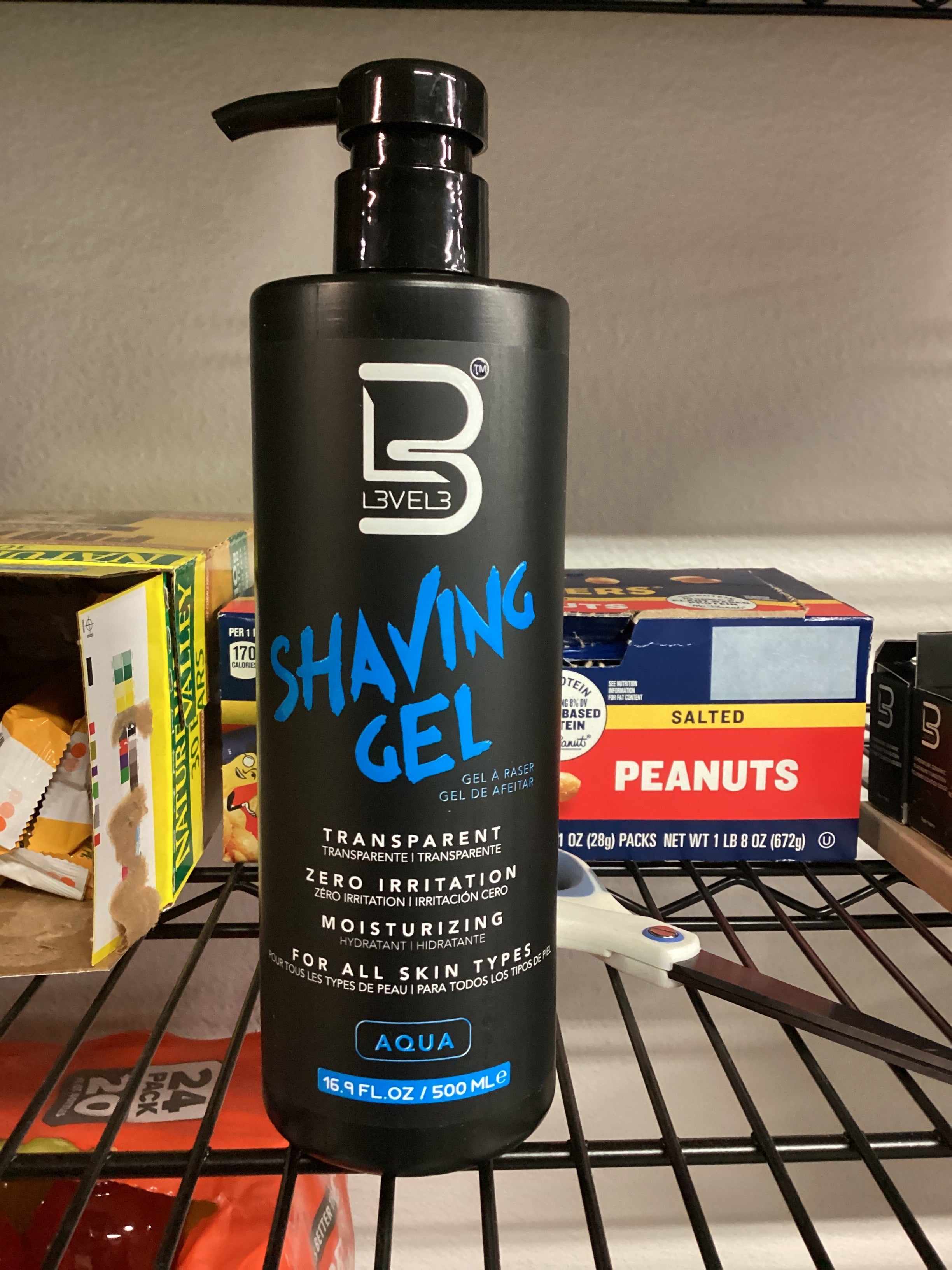 Level 3 Shaving Gel bottle